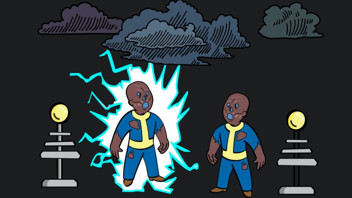 Los recursos artísticos del juego para el evento público Pasatiempos peligrosos en Fallout 76