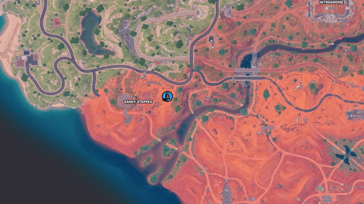 Mapa de la ubicación de Hope del Capítulo 5 de la Temporada 3 de Fortnite