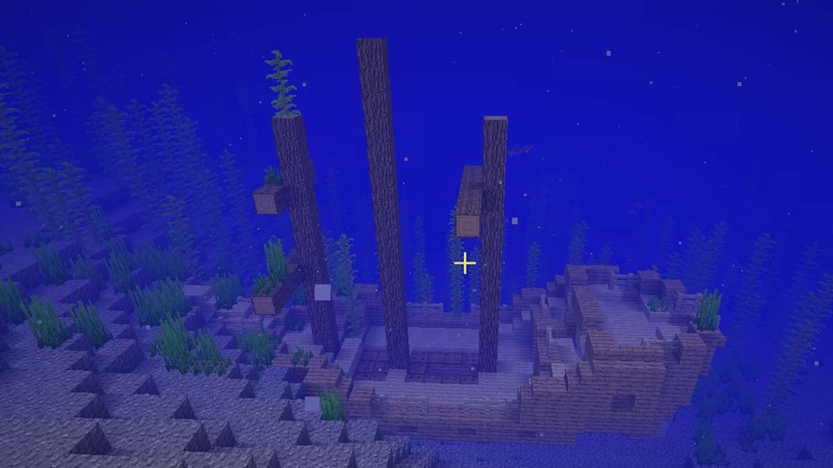 Naufragio de primer nivel en Minecraft