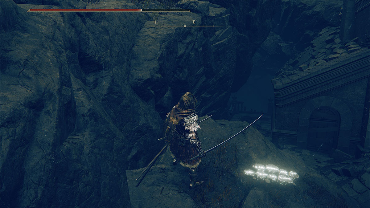 El comienzo del camino hacia Bonny Village en Elden Ring Shadow of the Erdtree