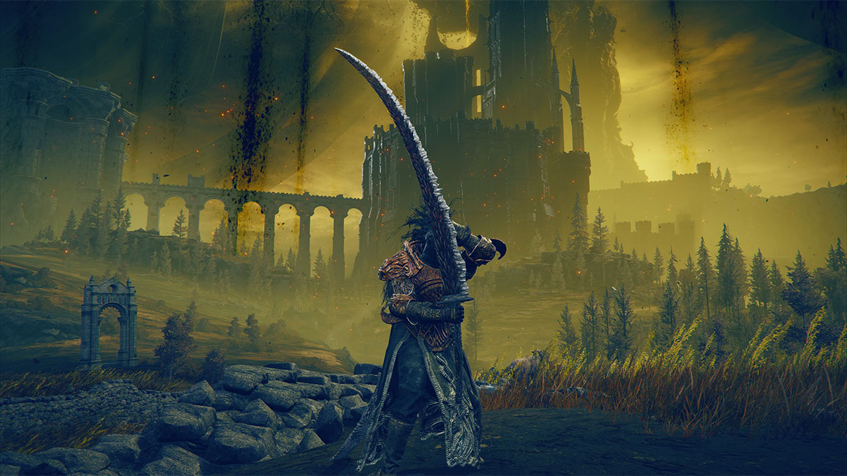 La gran katana del cazador de dragones en Elden Ring Shadow of the Erdtree