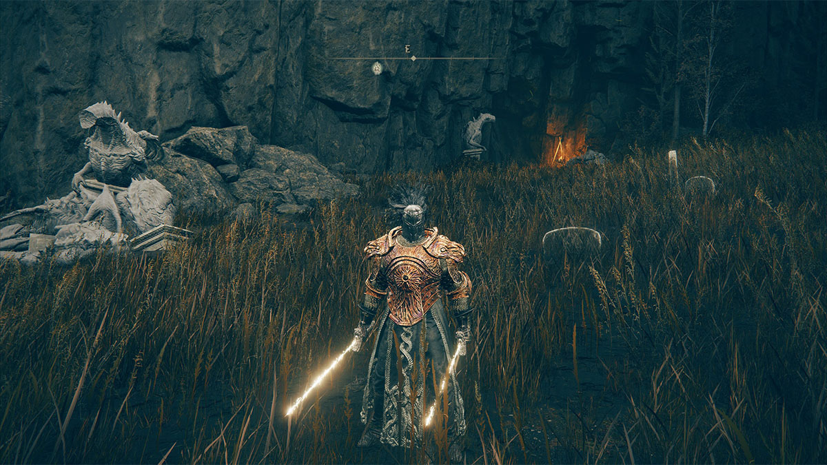 La entrada al Pozo del Dragón en Elden Ring Shadow of the Erdtree