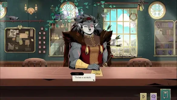 Caerlin takes a quest in Tavern Talk