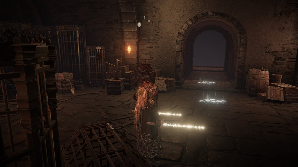 El muro ilusorio que conduce al ataúd en Shadow Keep en Elden Ring Shadow of the Erdtree