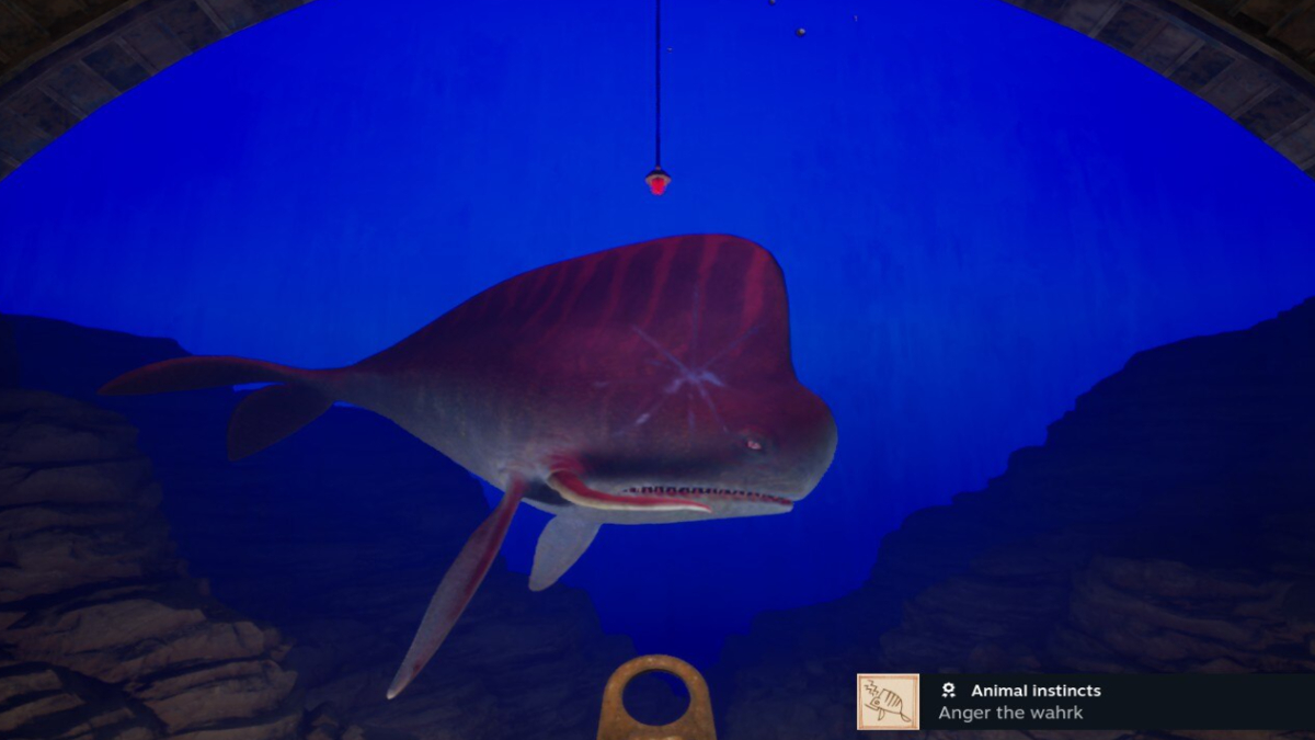 Obtener el logro Instintos animales en Riven.