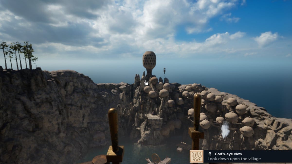 Obtener la visión de Dios en Achievement en Riven.