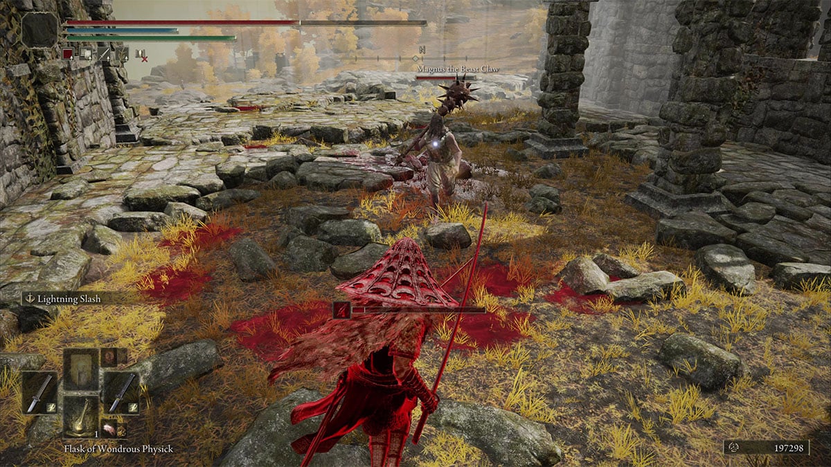 Elden Ring: Cómo vencer a Magnus, la garra de la bestia 6 Luchando contra Magnus, la Garra de la Bestia en Elden Ring