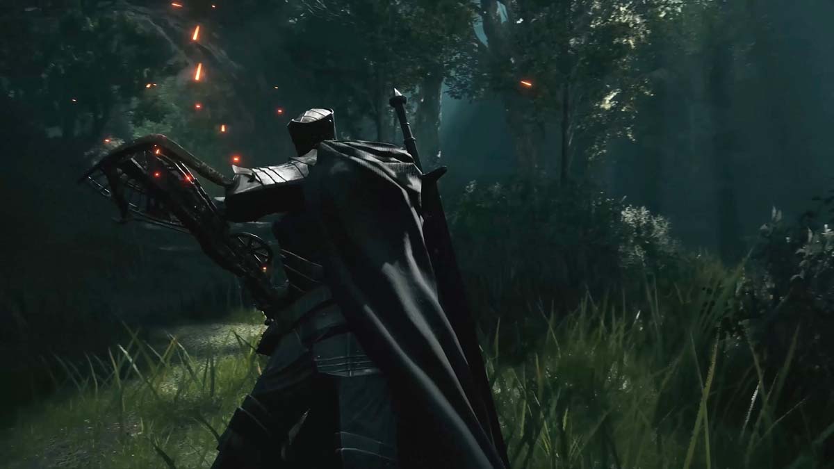 Armadura de soledad ambientada en Elden Ring: Shadow of the Erdtree