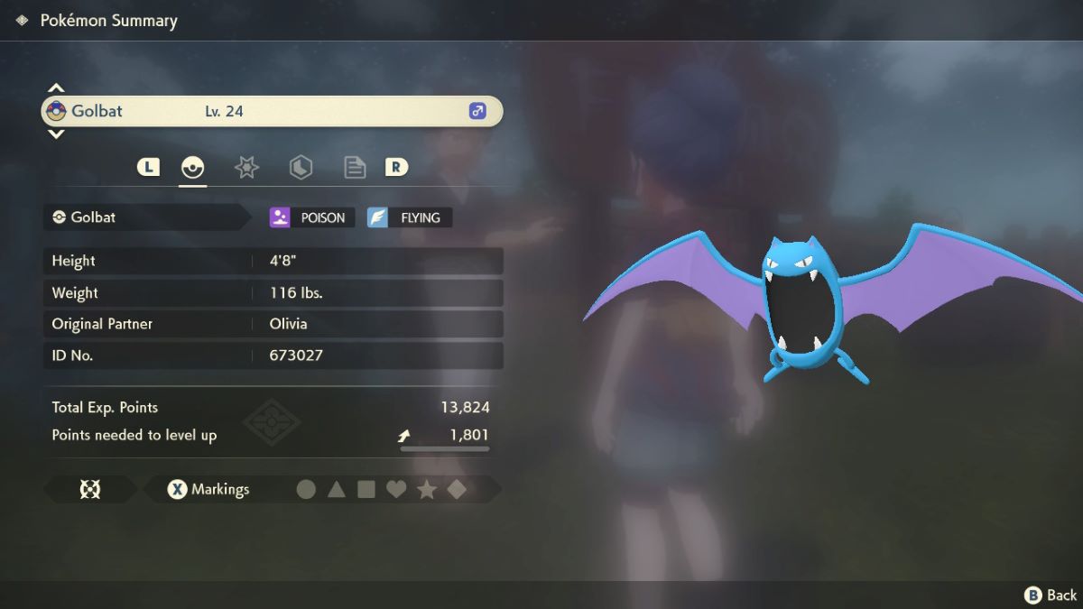 Resumen de Golbat en Pokémon Legends: Arceus