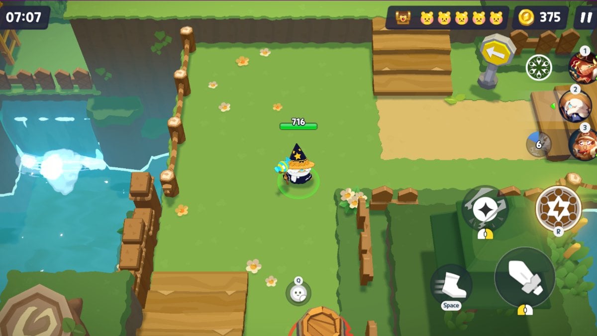 El cofre del nivel 1-6 de Cookierun: Tower of Adventures