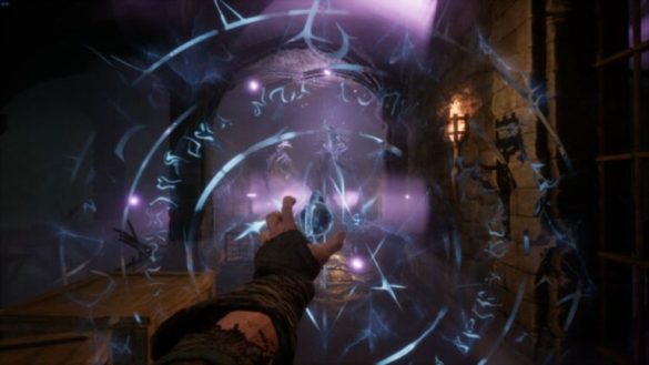 Magic shield in dungeonborne.