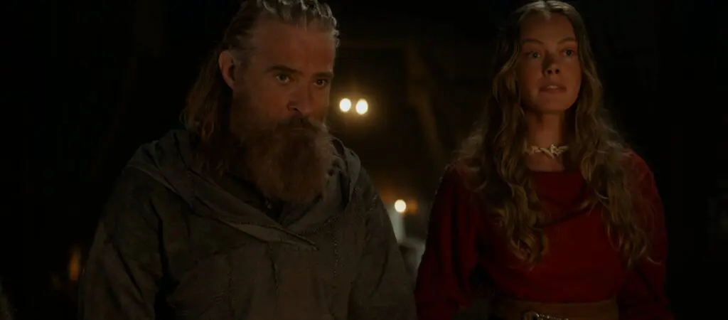 Erik el Rojo y Freydis en Vikings: Valhalla Temporada 3, Episodio 6