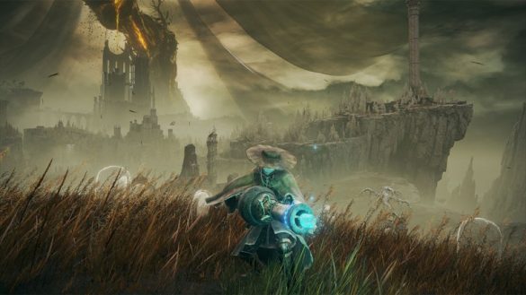 A Tarnished holding Rabbath