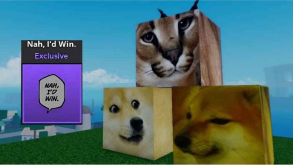 Cómo conseguir el accesorio Nah Id Win en Meme Sea
