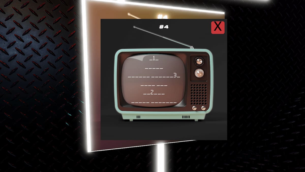 Roblox : Terminal Escape Walkthrough: Chapters 1-4 195 Terminal Escape Room last clue tv poster