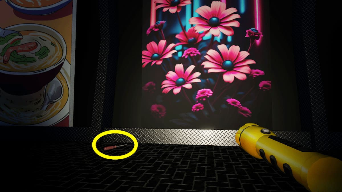 Roblox : Terminal Escape Walkthrough: Chapters 1-4 202 Screwdriver location in Terminal Escape Room