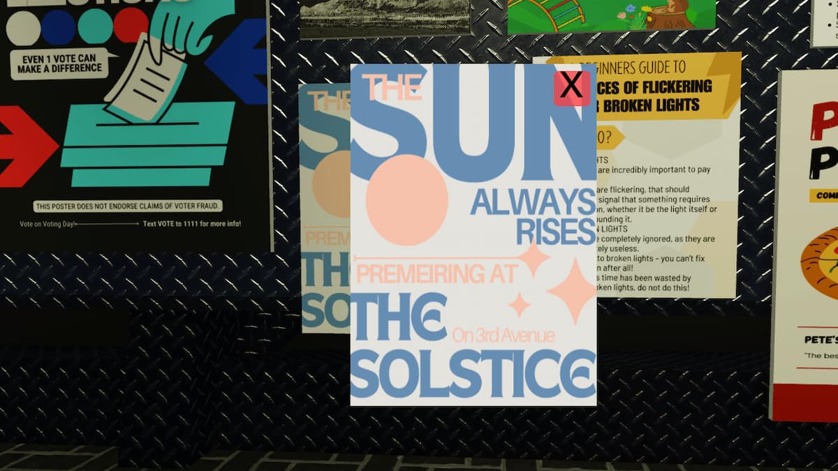 Roblox : Terminal Escape Walkthrough: Chapters 1-4 213 Planets number clue poster in Terminal Escape Room