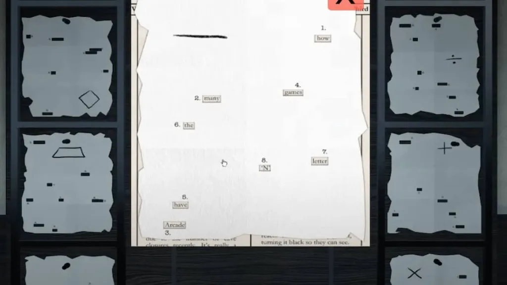 Roblox : Terminal Escape Walkthrough: Chapters 1-4 274 Terminal Escape Room poster puzzle page