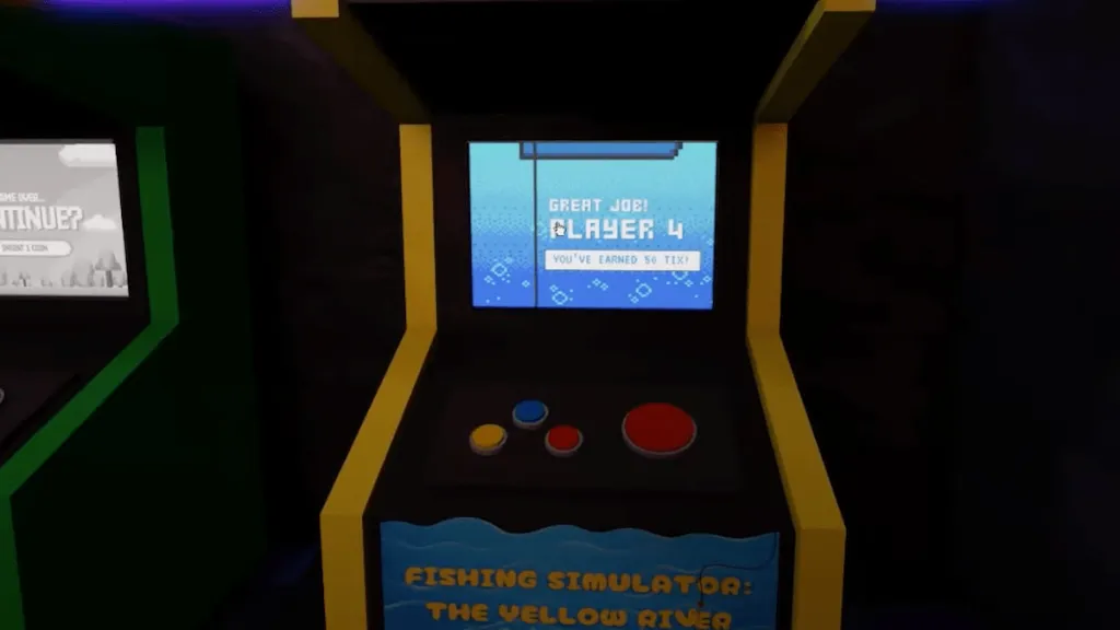Roblox : Terminal Escape Walkthrough: Chapters 1-4 279 Terminal Escape Room yellow arcade machine