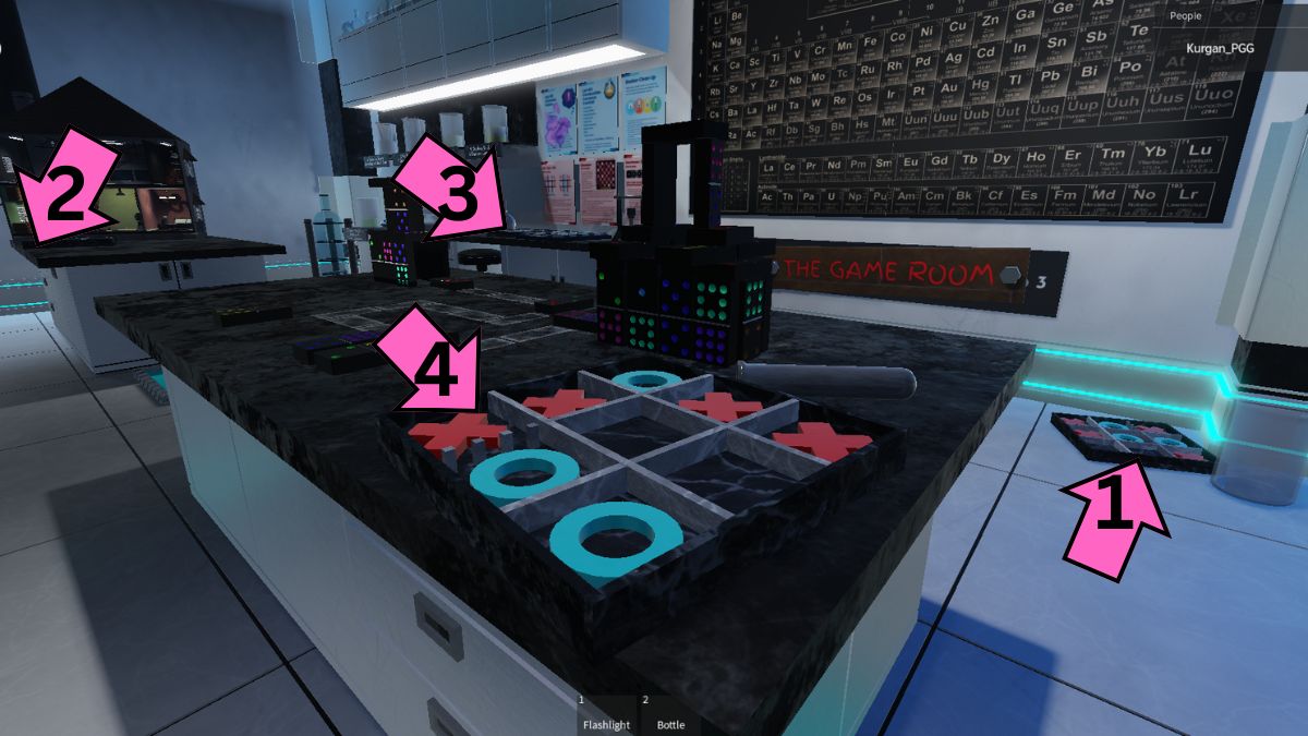 Roblox : Terminal Escape Walkthrough: Chapters 1-4 297 Tic Tac Toe locations in Terminal Escape