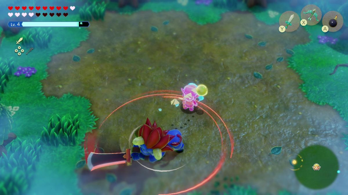 Carga de espada Lynel Zelda Ecos de sabiduría