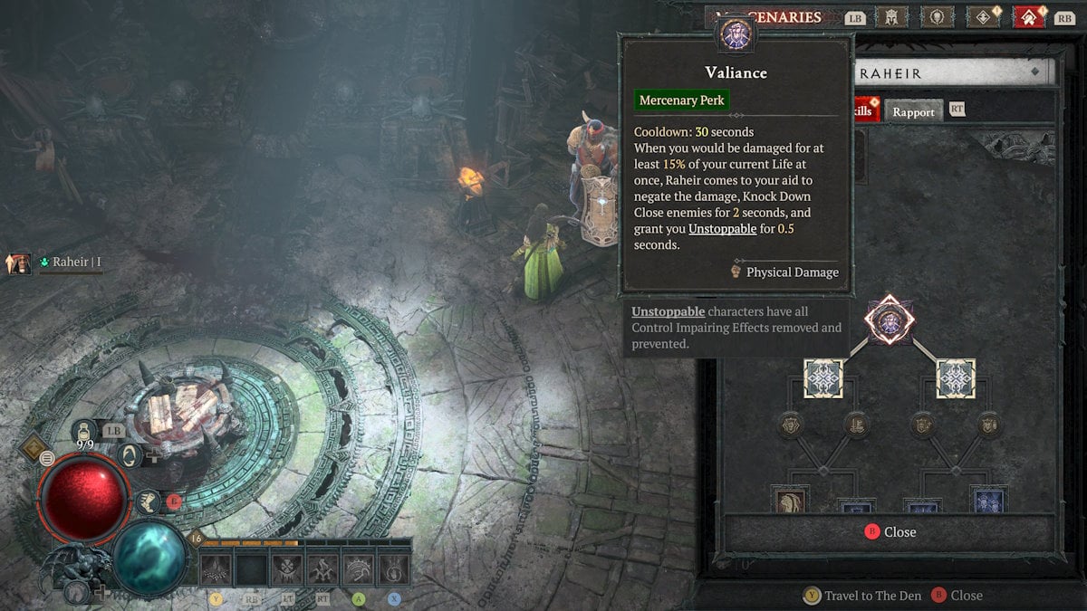 Diablo 4 Buque de Mercenarios del Odio