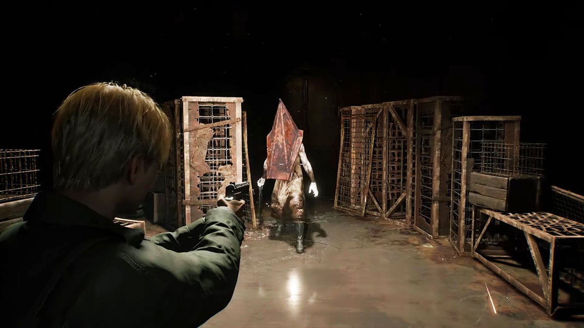 todas las armas en combate Silent Hill 2 Remake