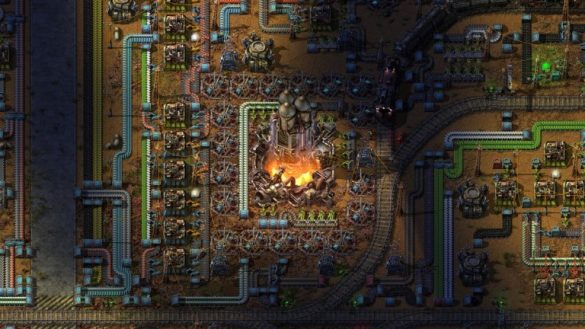 Cómo tomar y depositar pilas de artículos en Factorio 2.0
