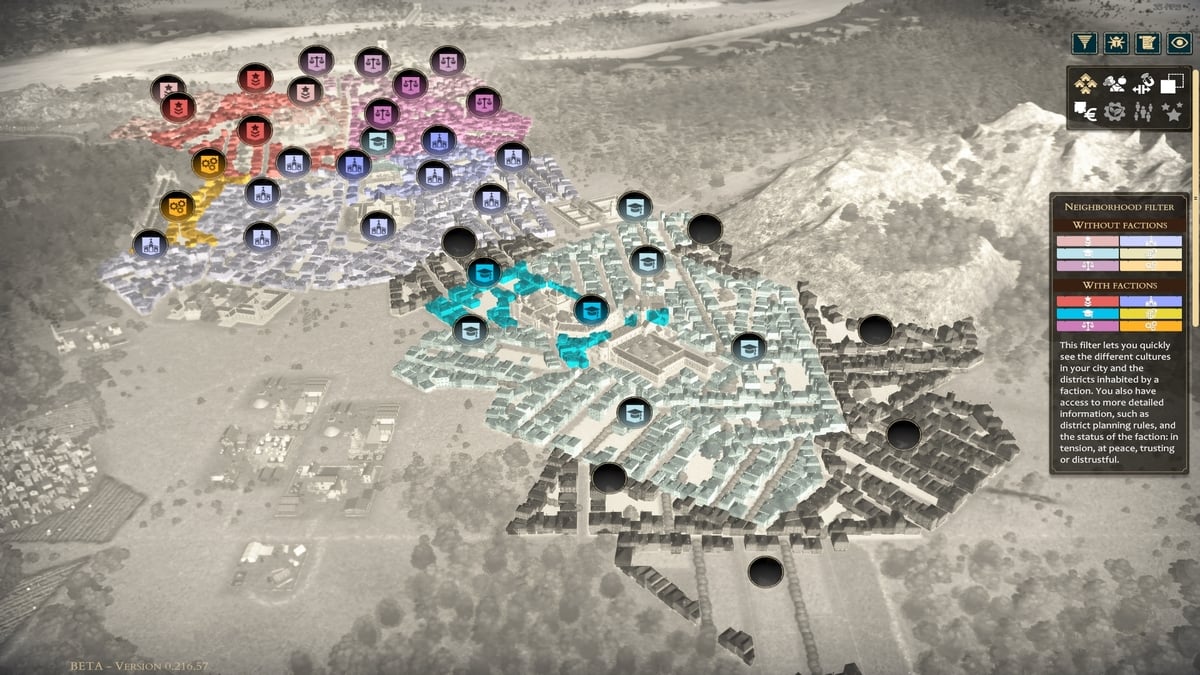 construyendo edificios culturales lejos de Memoriapolis