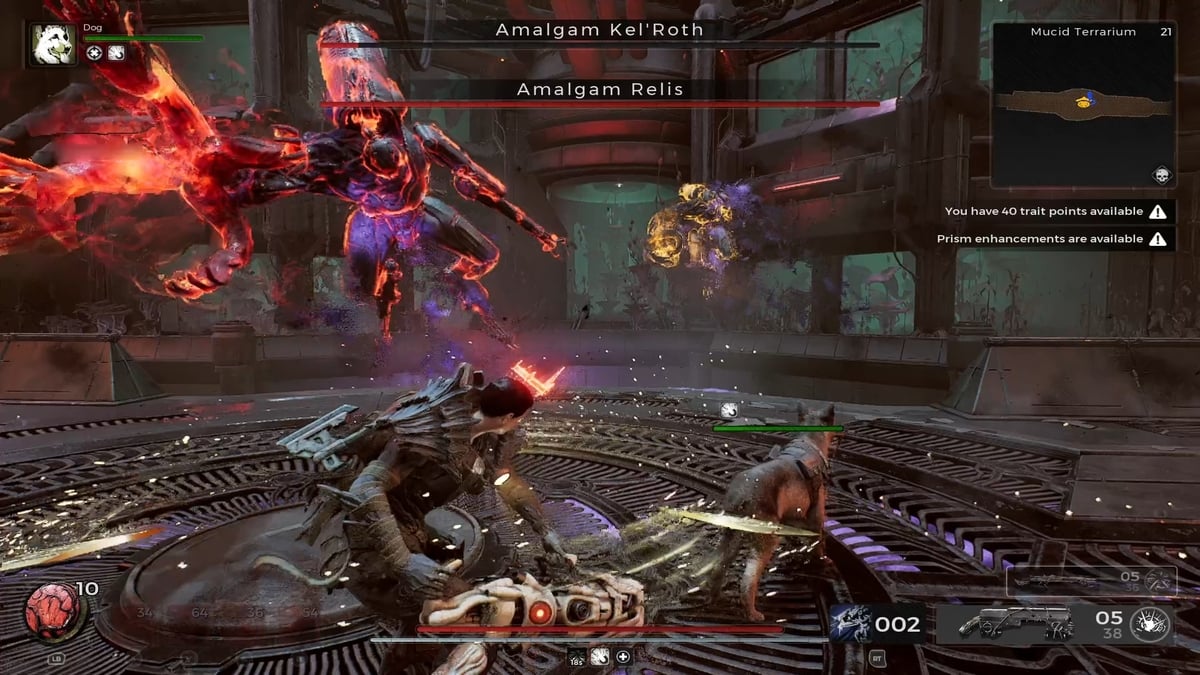 Remnant 2 Amalgam Relis Boss es convocado