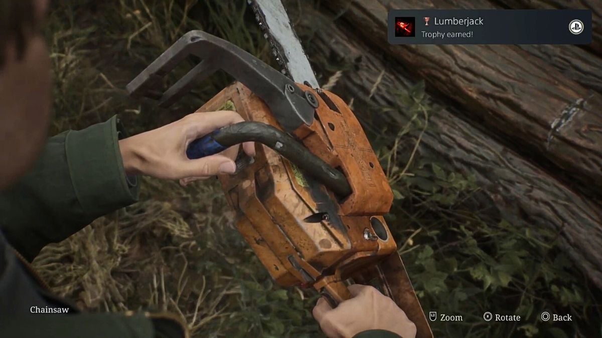 Trofeo de leñador desbloqueado - Silent Hill 2 Remake