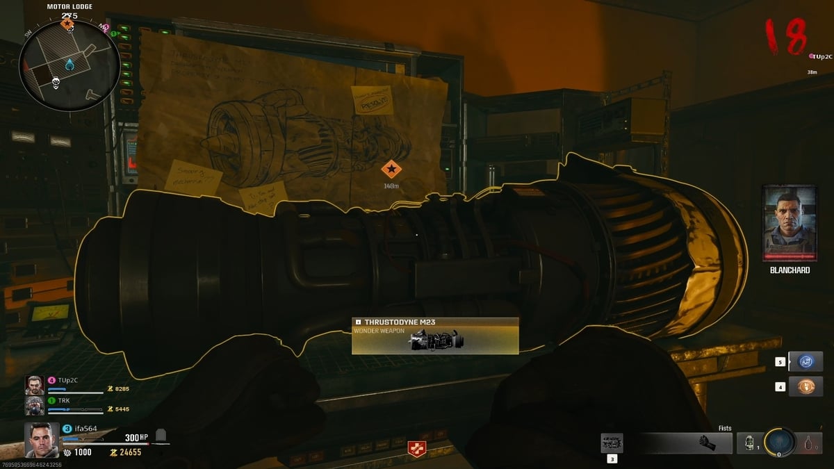 Arma maravillosa Thrustodyne fabricada