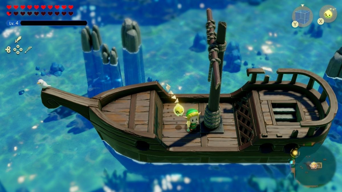 Barco en Zelda Echoes of Wisdom
