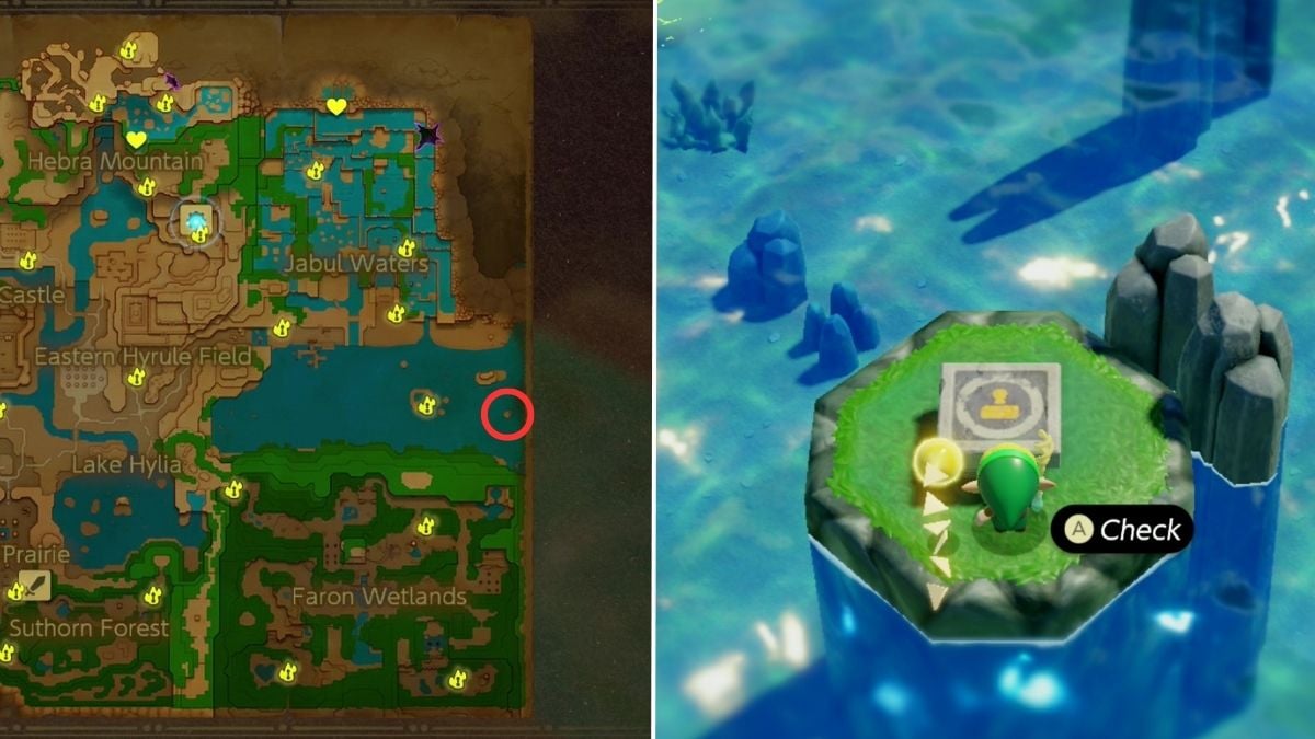 Ubicación del sello 1 