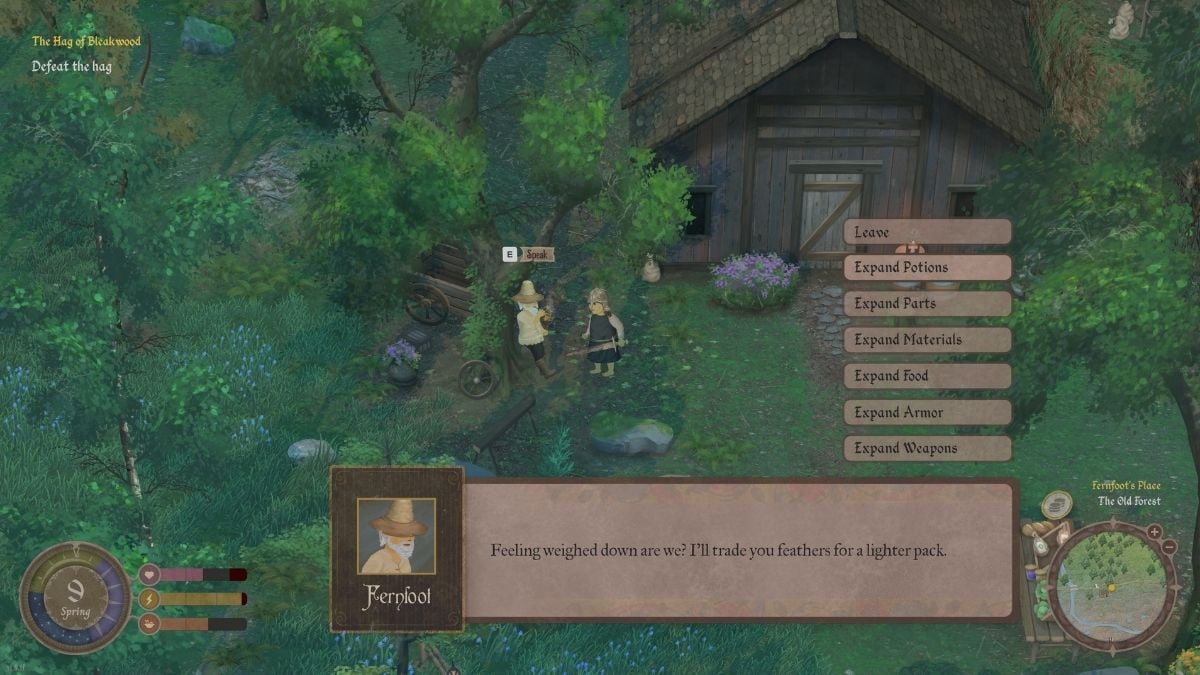 Bolsa de mejora Mirthwood Fernfoot