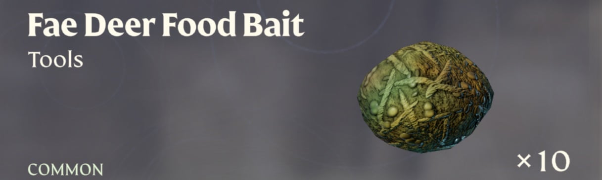 Comida para ciervos hadas