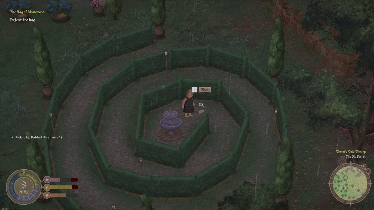 Laberinto de setos de Mirthwood