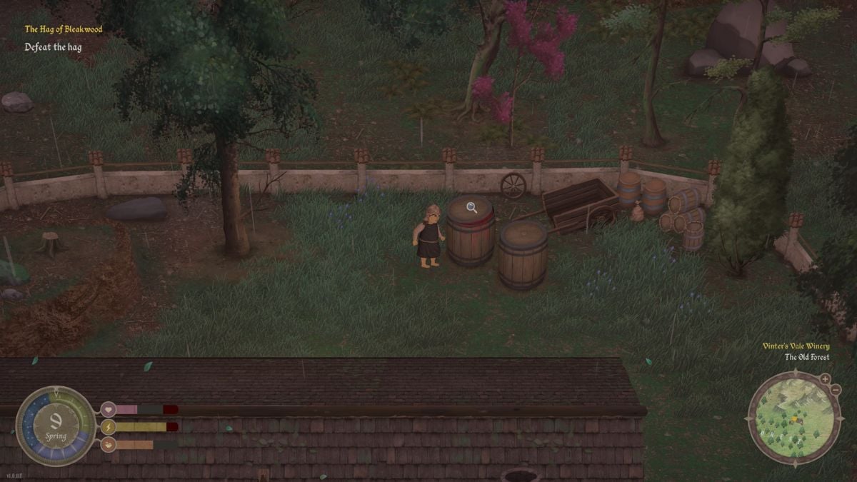 Barriles de vino Mirthwood