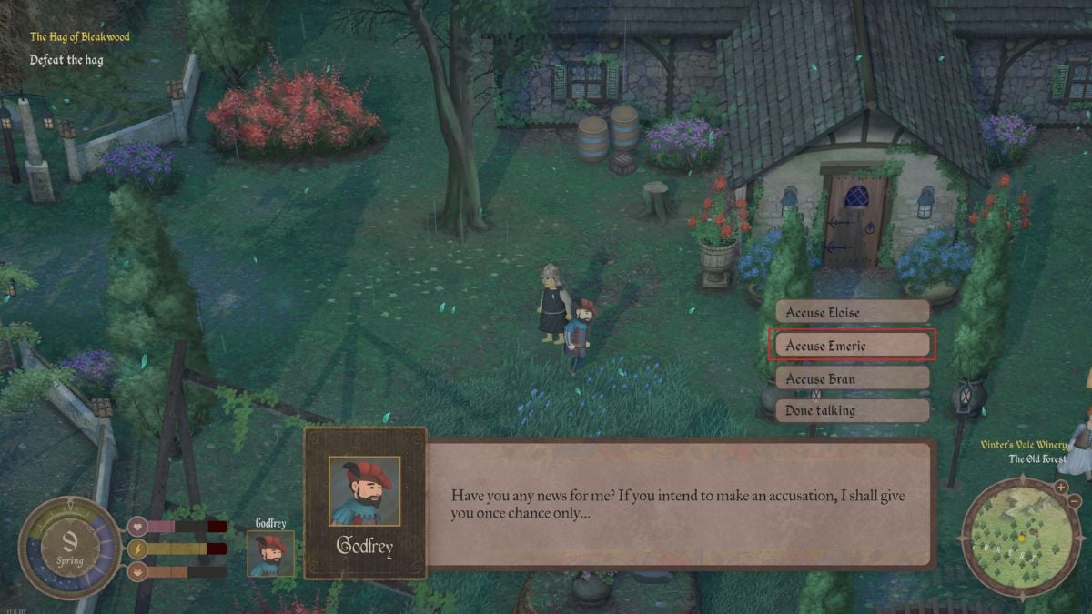 Solución de uvas amargas de Mirthwood