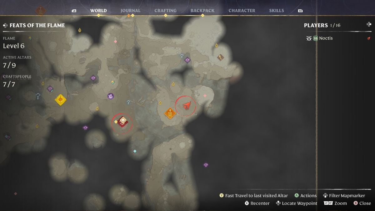 Ubicación del mapa de residuos Kindle envueltos en azufre