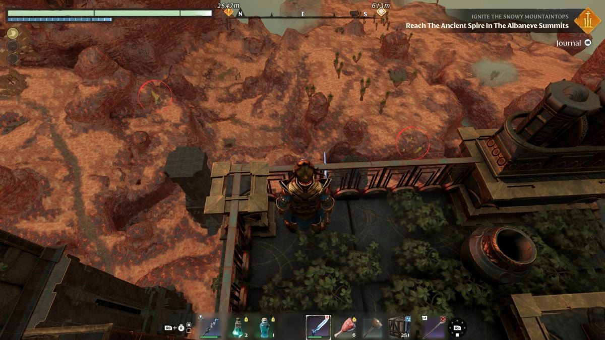 Ubicación de los residuos Kindle envueltos en azufre