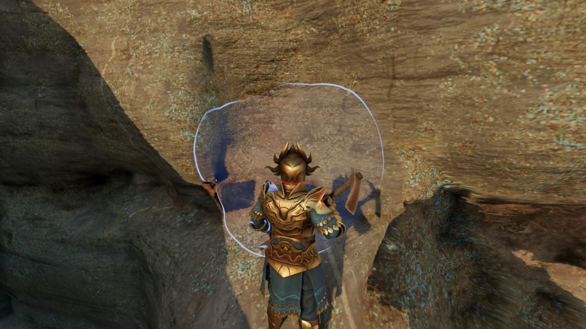 Ejemplo de piedra caliza envuelta