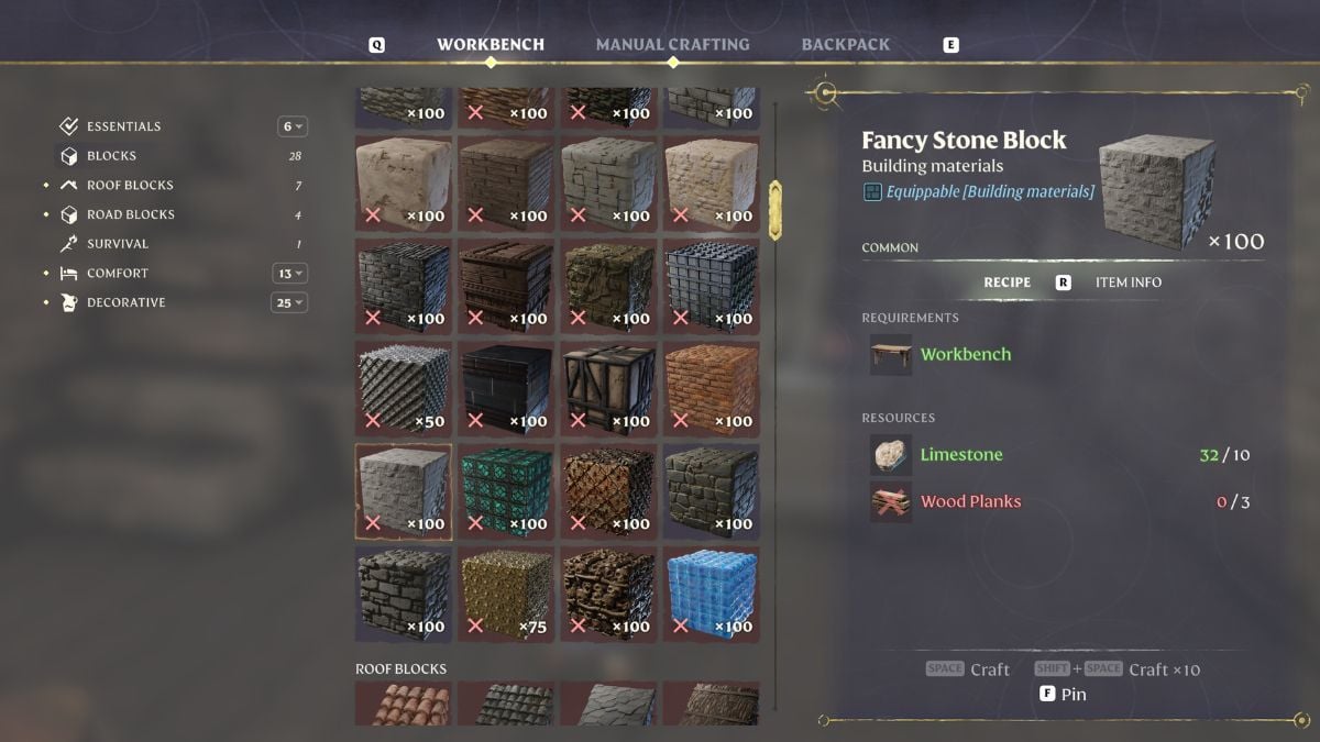 Bloque de piedra de lujo envuelto