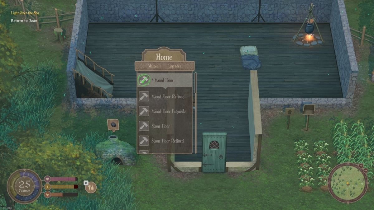 Lista de mejoras interiores Mirthwood