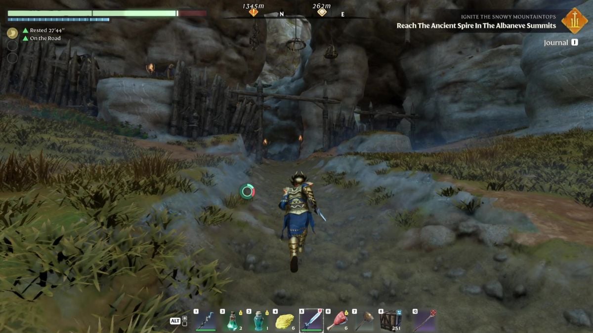 Campamento envuelto de Vukah