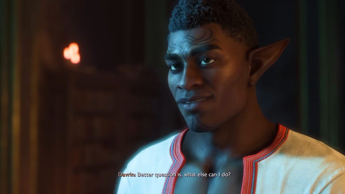 Romance con Davrin en Dragon Age The Veilguard