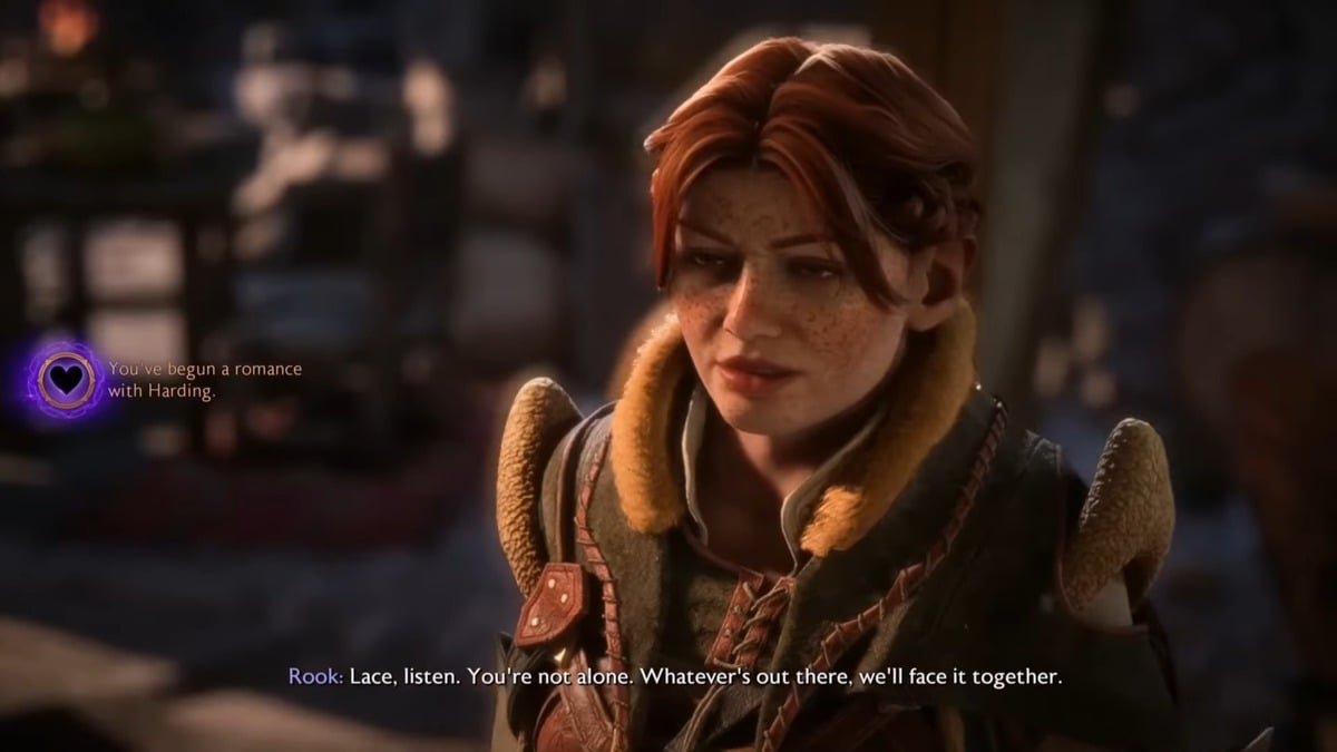 Romance con Harding en Dragon Age The Veilguard