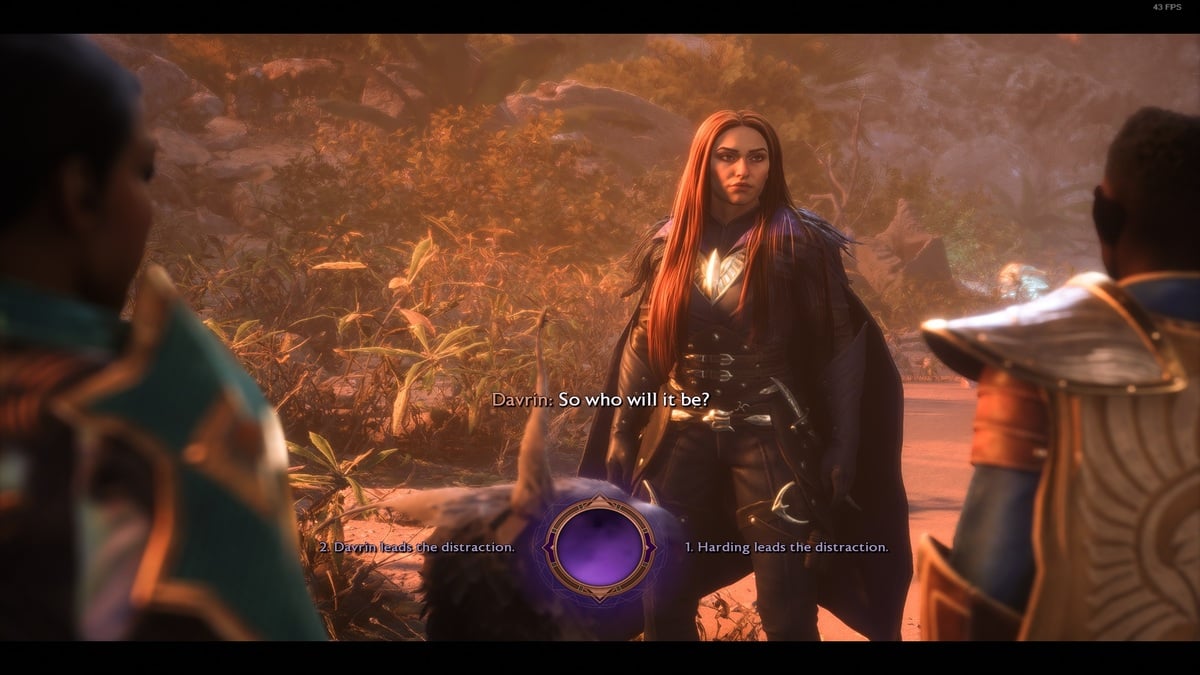 ¿Deberías enviar a Davrin o Harding en Dragon Age The Veilguard?