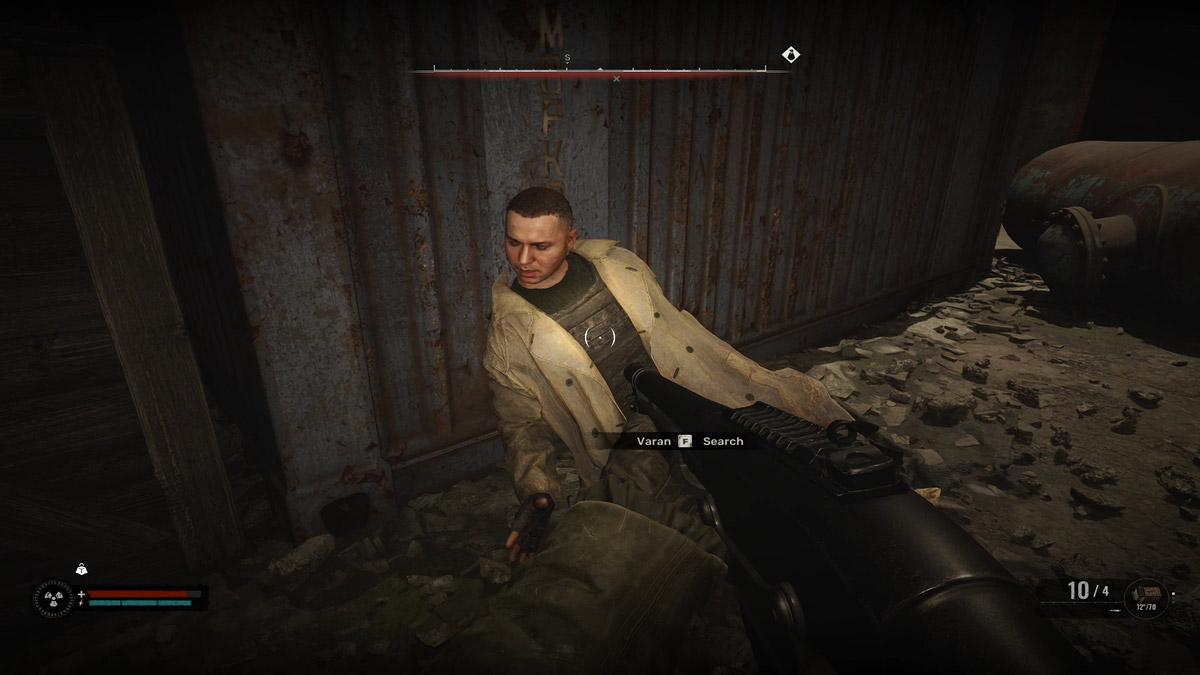 Cadáver de Varan en Stalker 2