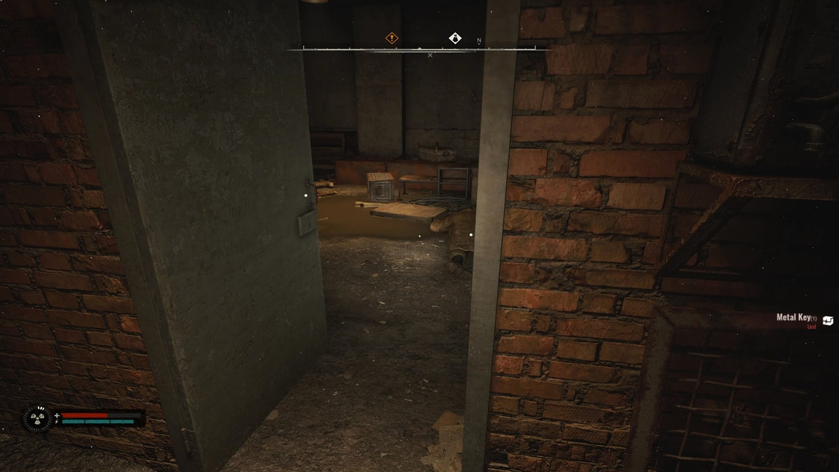 Usando la llave de metal en Stalker 2